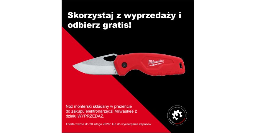 Wyprzedaż elektronarzędzi z gratisem!