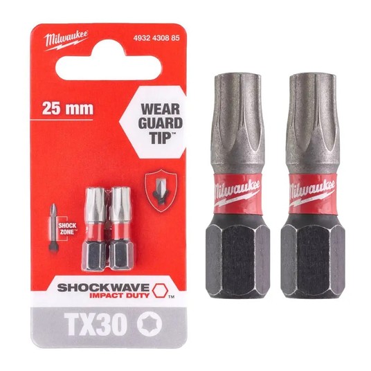 Bit udarowy TX30x25mm Shockwave Milwaukee -zdjęcie numer 2