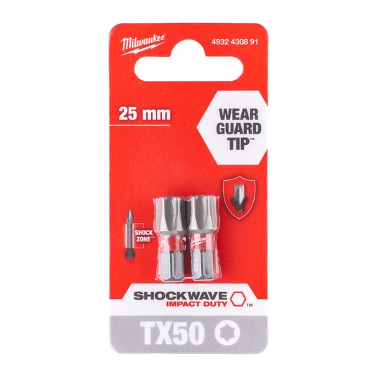 Bit udarowy TX50x25mm Shockwave Milwaukee -zdjęcie numer 1
