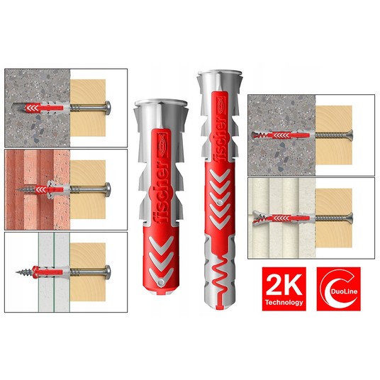 KOŁEK Z WKRĘTEM FISCHER DUOPOWER 5x25 W -zdjęcie numer 2