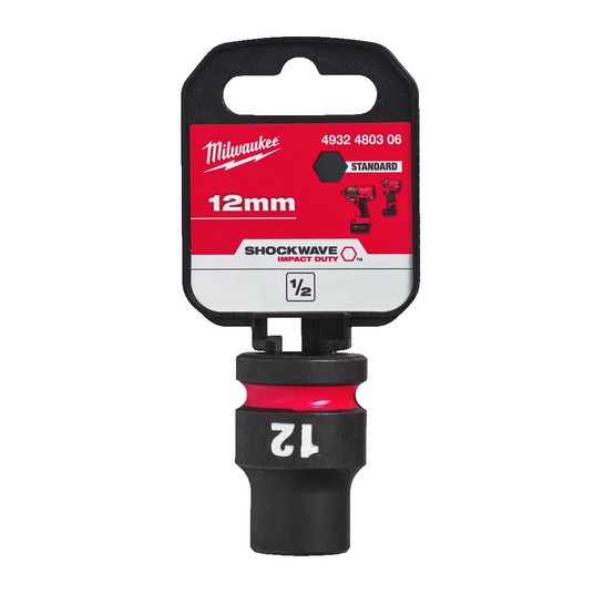 Nasadka udarowa ShW 1/2 12mm Milwaukee -zdjęcie numer 1