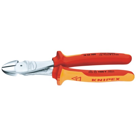 Szczypce tnące VDE 74 06 180 KNIPEX -zdjęcie numer 1