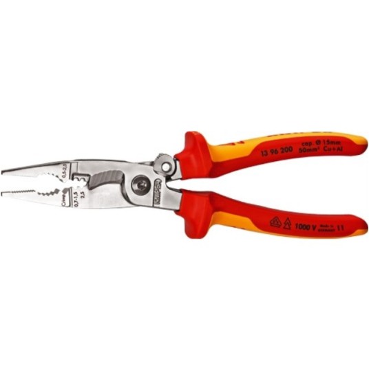 Szczypce wielofunkcyjne VDE 13 96 200 KNIPEX -zdjęcie numer 1