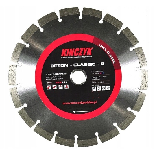 Tarcza BETON CLASSIC-B 300x12x25,4/20 -zdjęcie numer 1
