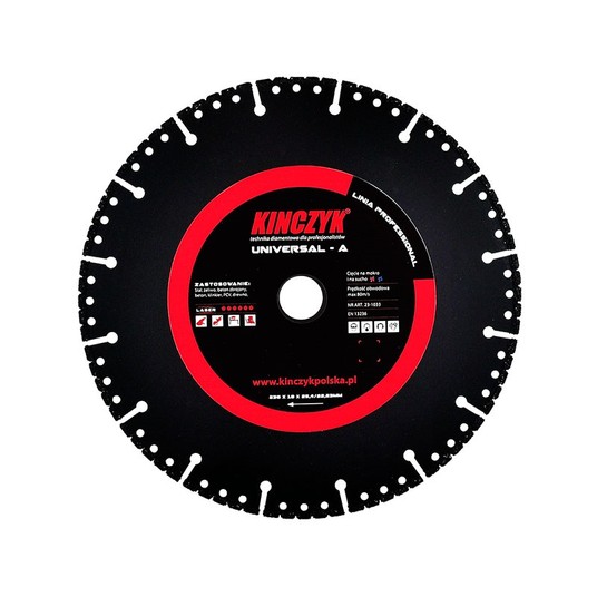 Tarcza UNIVERSAL-A 125x10x22,23 -zdjęcie numer 1