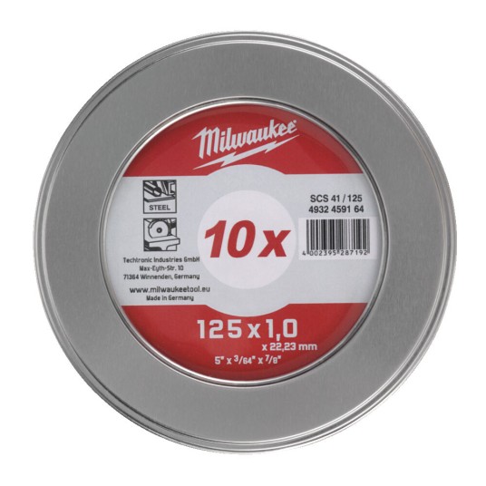 Tarcze do metalu 125x1 PRO+ w pudełku (opk.=10szt) -zdjęcie numer 1