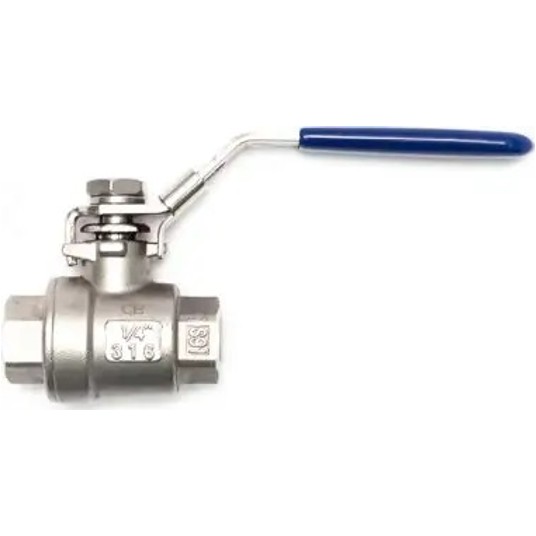 Zawór kulowy nierdzewny W/W 3/4" FMZK2 -zdjęcie numer 1