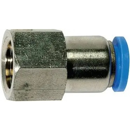 Złączka wtykowa prosta G1/4W 6mm -zdjęcie numer 1