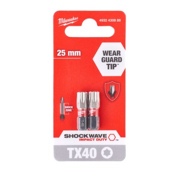 Bit udarowy TX40x25mm Shockwave Milwaukee