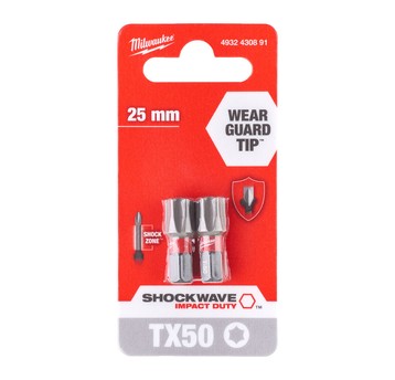 Bit udarowy TX50x25mm Shockwave Milwaukee