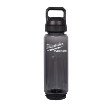 Butelka 1005ml z pokrywką czarna PACKOUT