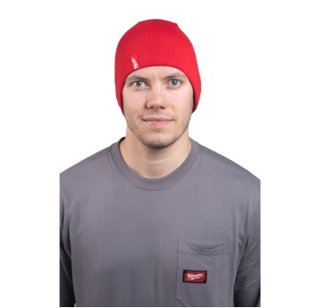 Czapka beanie czerwona