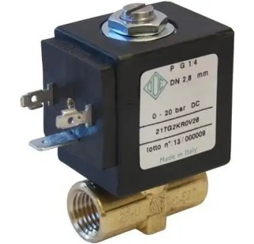 Elektrozawór 2/2 G1/4" bez cewki 21TG2KR0V22