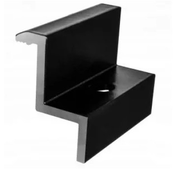 FOTO Klema krańcowa 40mm czarna