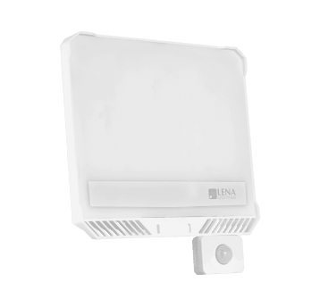 Lampa FLATO LED czujka 3800Lm IP44 bez wtyczki