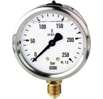 Manometr glicerynowy radialny 0-160BAR M12x1,5