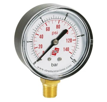 Manometr standardowy M63 G1/4R 0-1 Bar