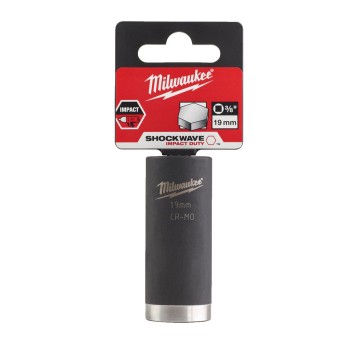 Nasadka udarowa długa HEX 19mm 3/8