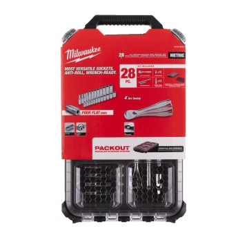 Nasadki 1/4" w organizerze PACKOUT