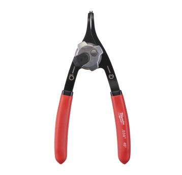 Szczypce do pierścieni Segera 45°, 0,9mm