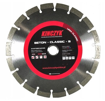 Tarcza BETON CLASSIC-B 300x12x25,4/20