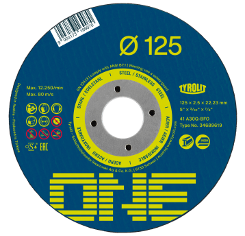 Tarcza do cięcia F125x1,0 ONE 2w1 (opk.=25szt.)