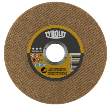 Tarcza F125x1,0 ALU TYROLIT