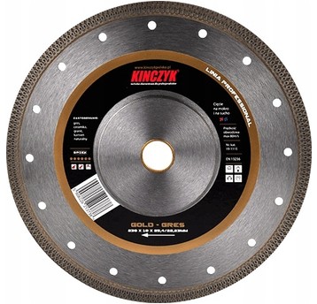 Tarcza GOLD-GRES 230x1,6/2,0x10x25,4