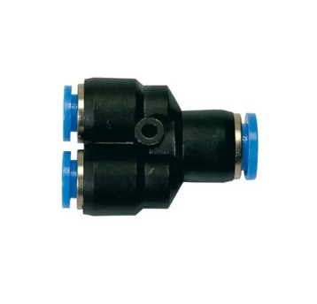 Trójnik wtykowy redukcyjny Y 1x8-2x6