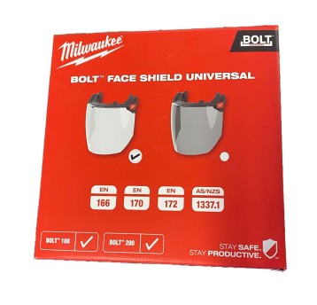 Uniwersalna osłona twarzy BOLT bezbarwna