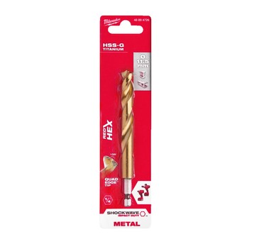 Wiertło do metalu 11,5mm Shockwave HSS-G TIN