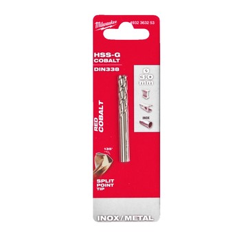Wiertło do metalu HSS-G Cobalt 3,0mm Milwaukee