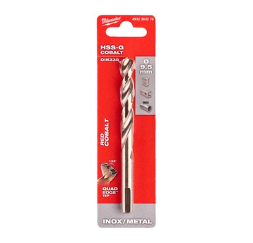 Wiertło do metalu HSS-G Cobalt 9,5mm Milwaukee