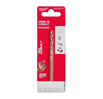 Wiertło HSS-G Cobalt 4,8mm