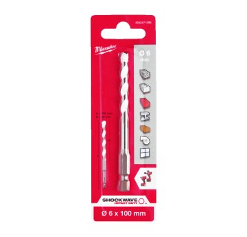 Wiertło uniwersalne 6x100