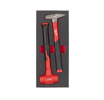 Wkładka z młotkiem ślusarskim i bezodrzutowym