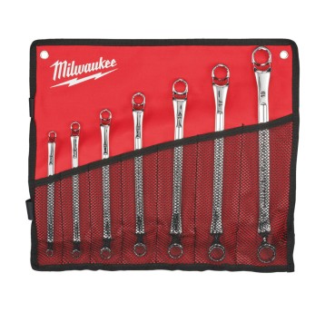 Zestaw kluczy dwustronnie odsadzonych 75° 7szt