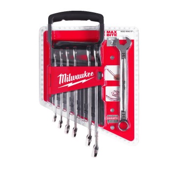 Zestaw kluczy płasko-oczkowych MAXBITE 8-17