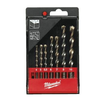 Zestaw wierteł do betonu 8szt