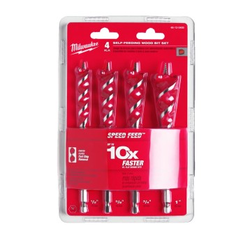 Zestaw wierteł SpeedFeed 4szt